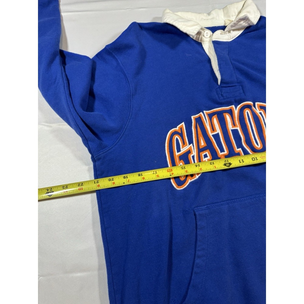 Tailgate Florida Gators Rugby Collar Hoodie Mens M Blue Sweatshirt‎ - Picture 4 of 4